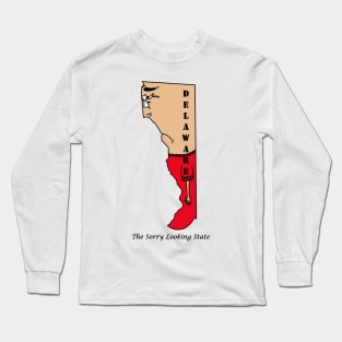 Delaware Upside Down Long Sleeve T-Shirt